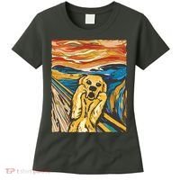 Scream Dog Painting Women's T-Shirt thumb 0