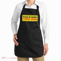 Student Driver Please Be Patient New Drivers Safety Warning Rookie Driver Apron thumb 2