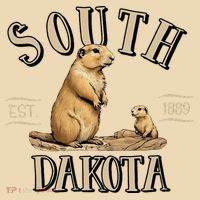South Dakota Prairie Dogs Tote Bag thumb 4