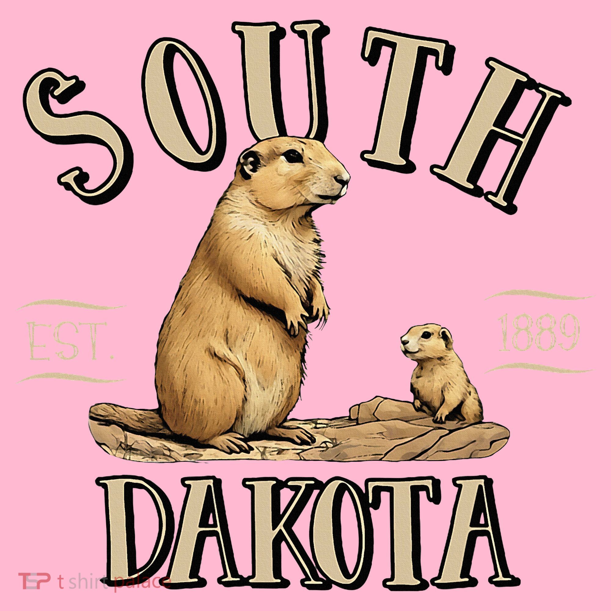 South Dakota Prairie Dogs Coaster