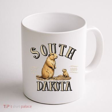 South Dakota Prairie Dogs Coffee Mug back