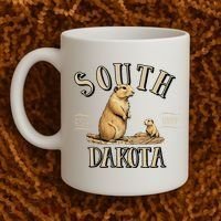 South Dakota Prairie Dogs Coffee Mug thumb 2