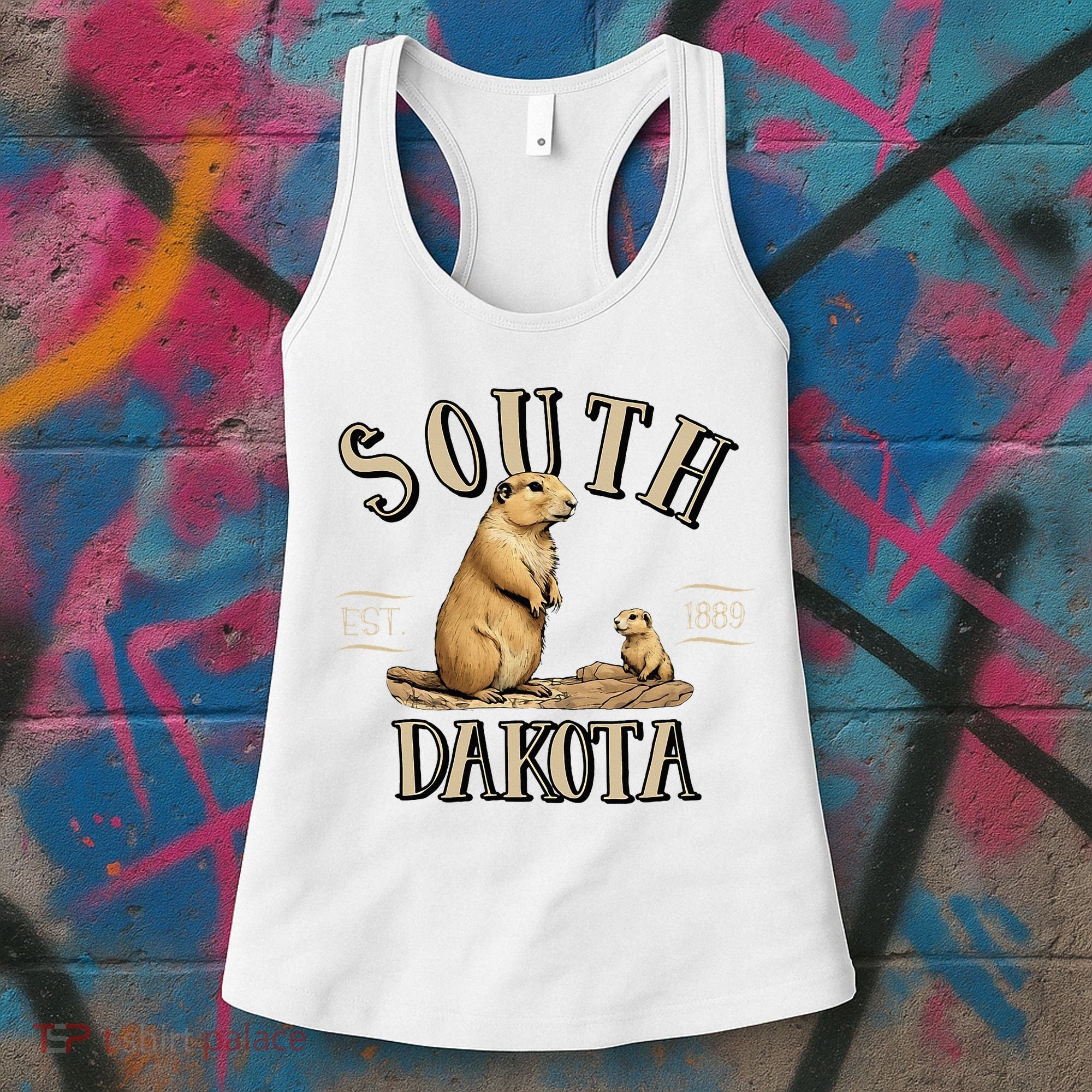 South Dakota Prairie Dogs Women's Tank Top