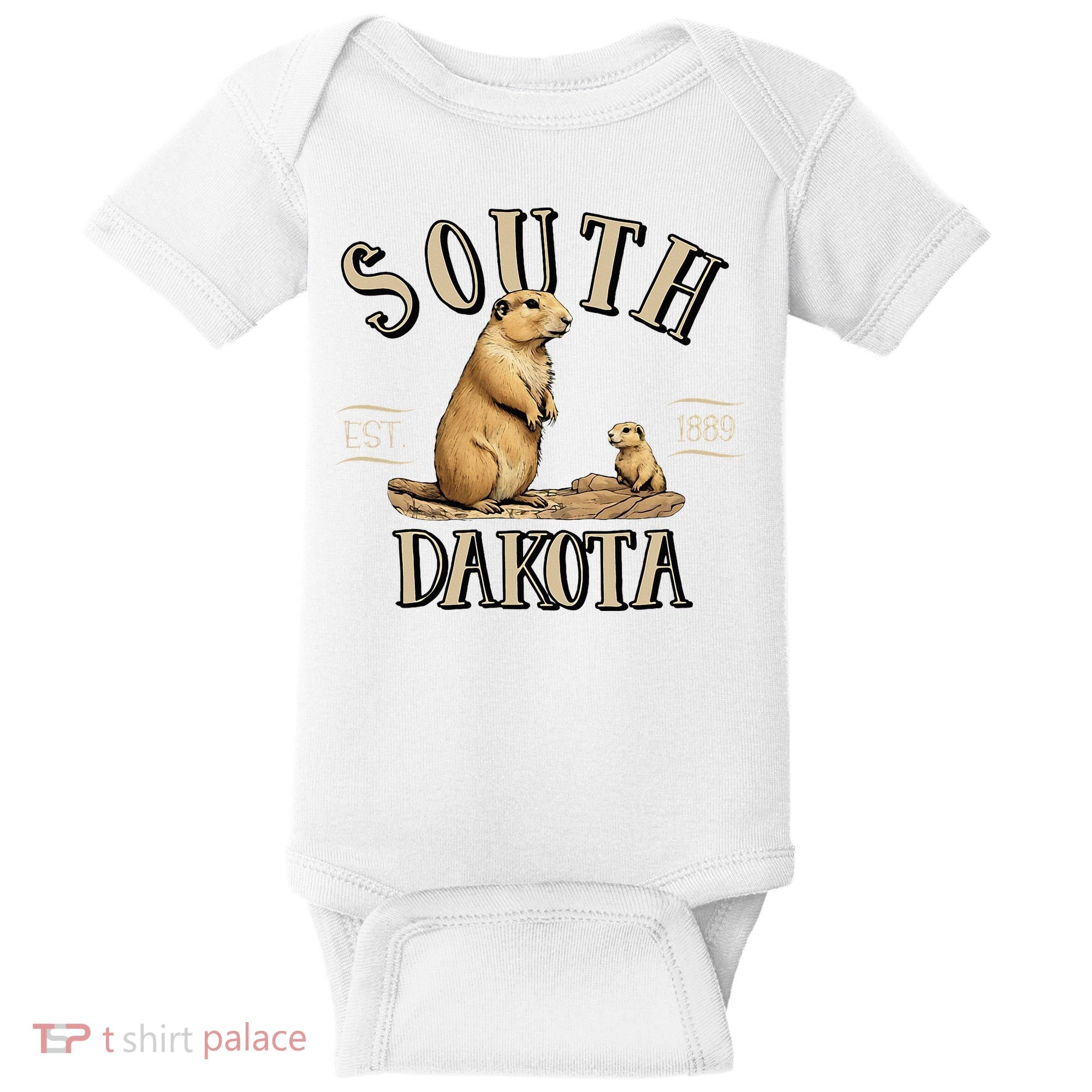 South Dakota Prairie Dogs Baby Bodysuit