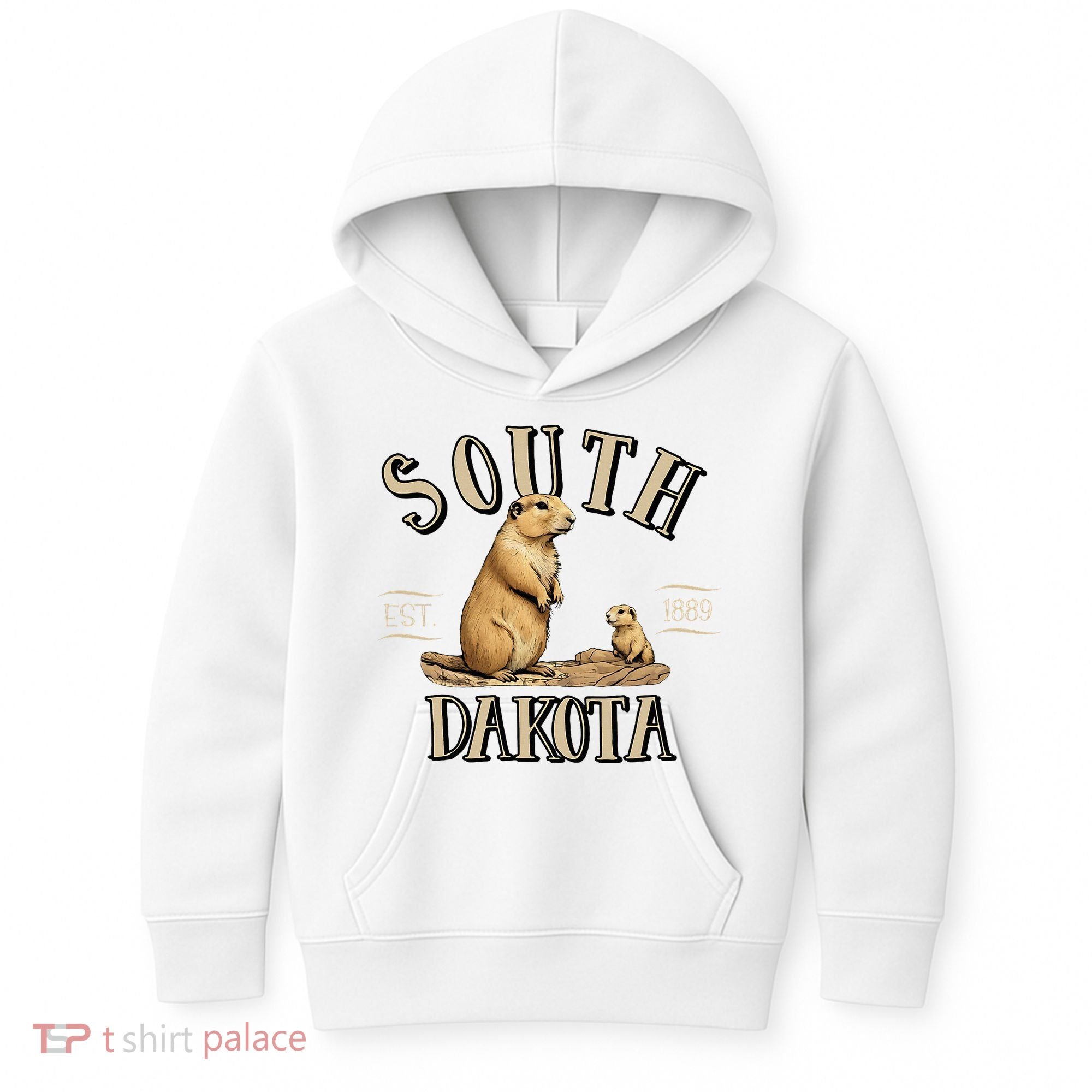 South Dakota Prairie Dogs Kids Hoodie