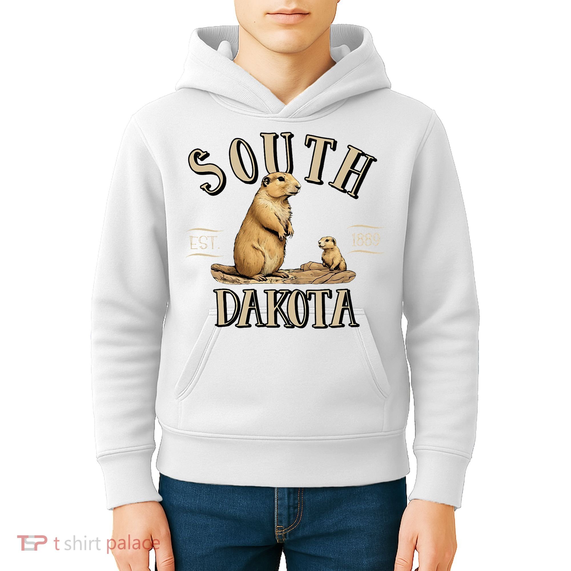 South Dakota Prairie Dogs Kids Hoodie
