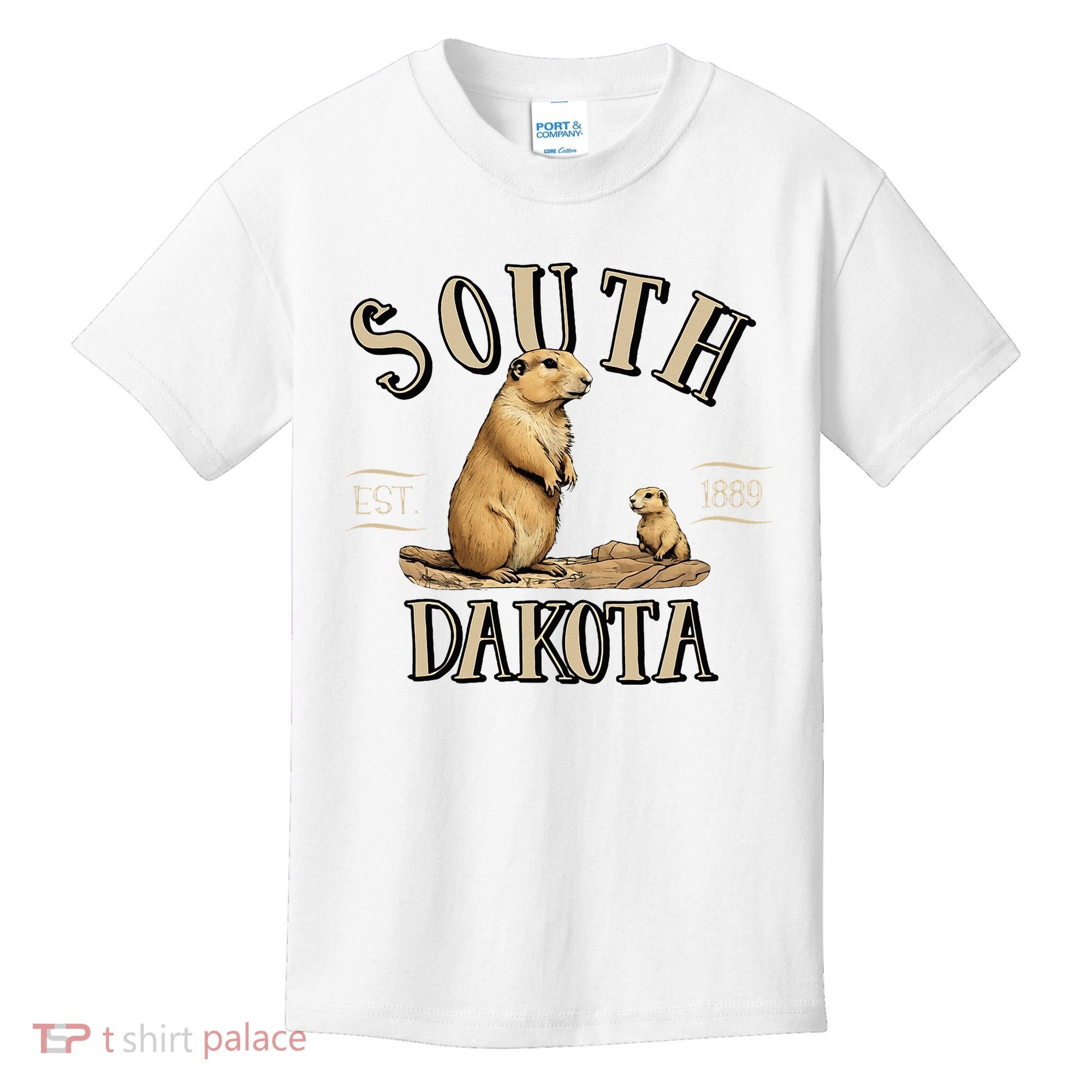 South Dakota Prairie Dogs Kids T-Shirt