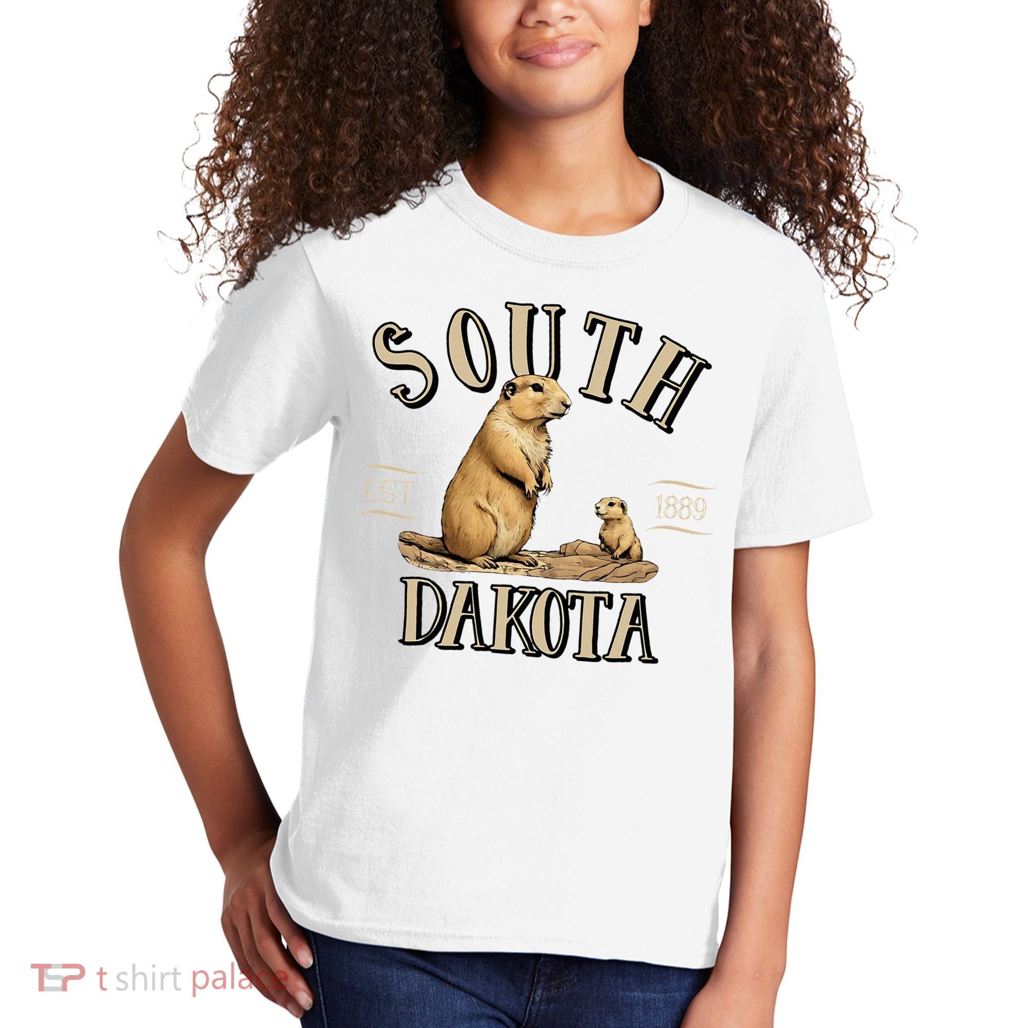 South Dakota Prairie Dogs Kids T-Shirt