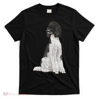 Sitting Dog Poodle T-Shirt thumb 0