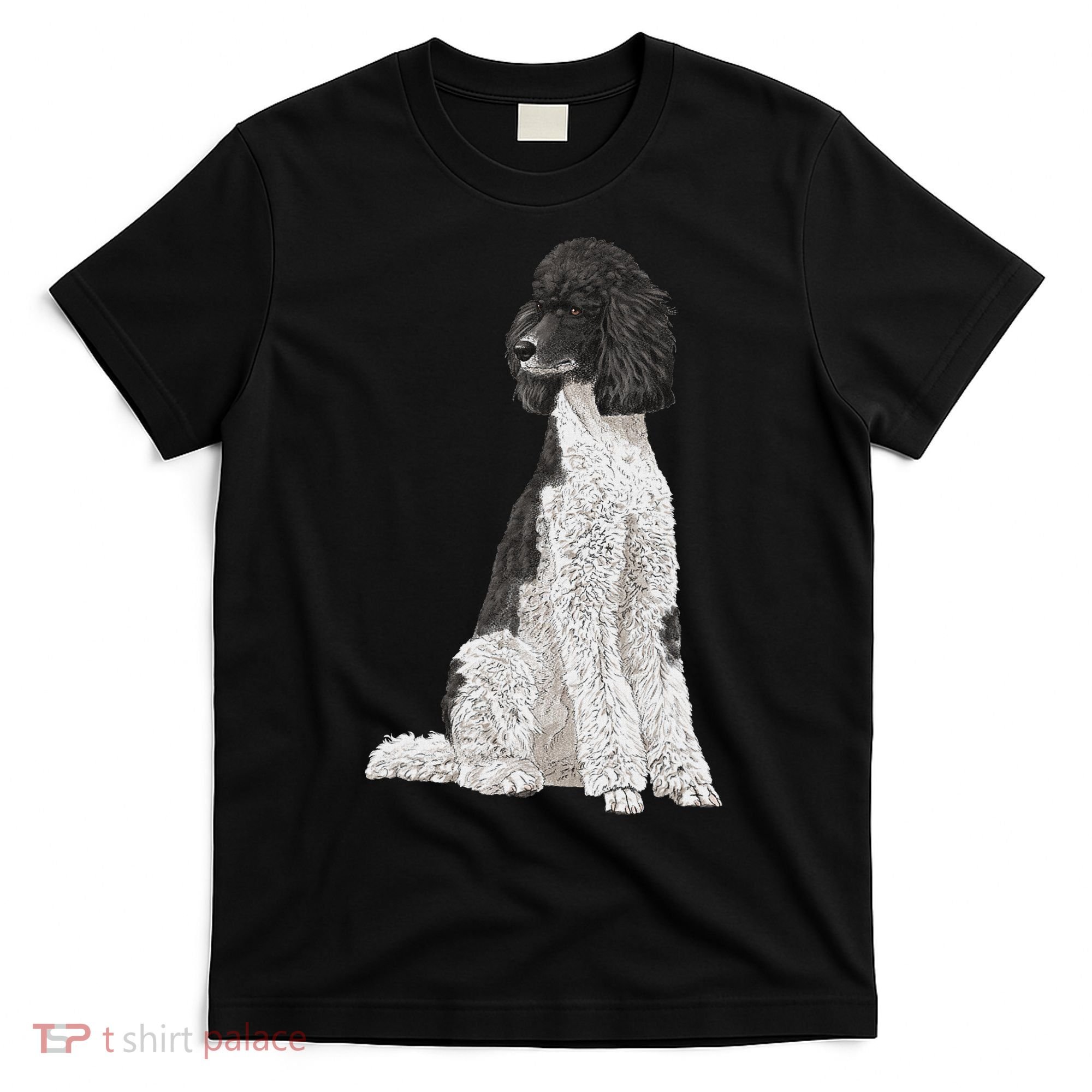 Sitting Dog Poodle T-Shirt