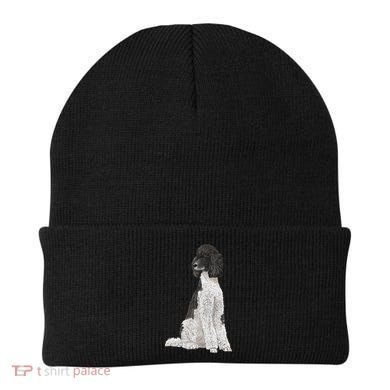 Sitting Dog Poodle Beanie