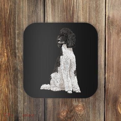 Sitting Dog Poodle Coaster