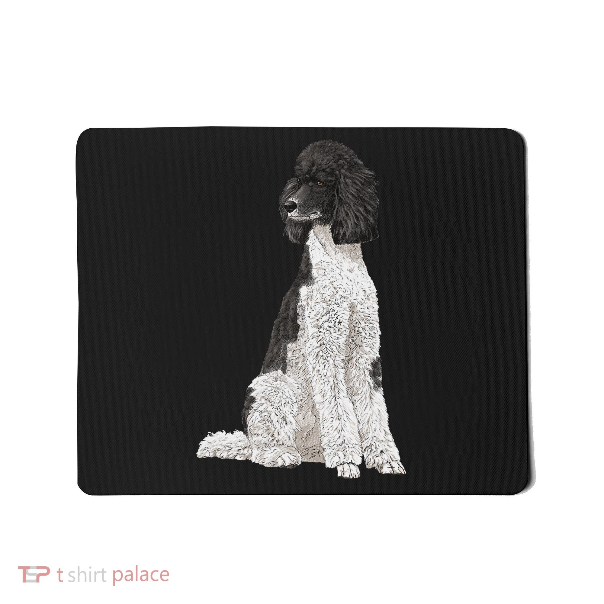Sitting Dog Poodle Mousepad