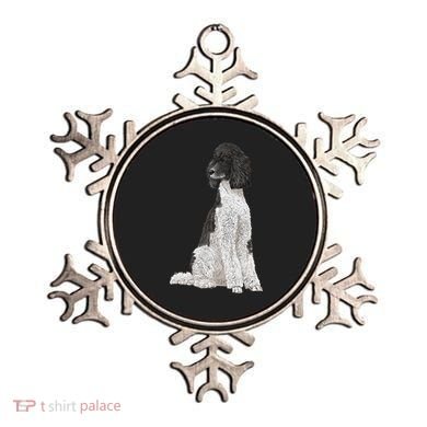 Sitting Dog Poodle Ornament