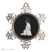 Sitting Dog Poodle Ornament thumb 0