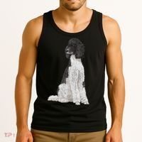 Sitting Dog Poodle Tank Top thumb 3
