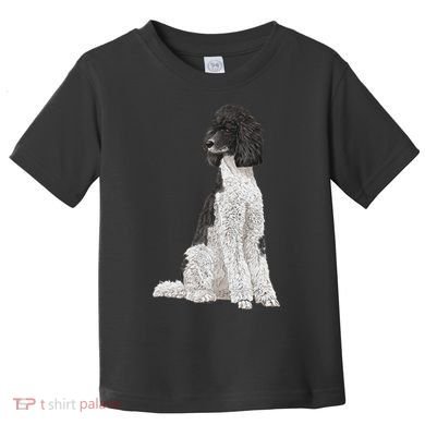 Sitting Dog Poodle Toddler T-Shirt