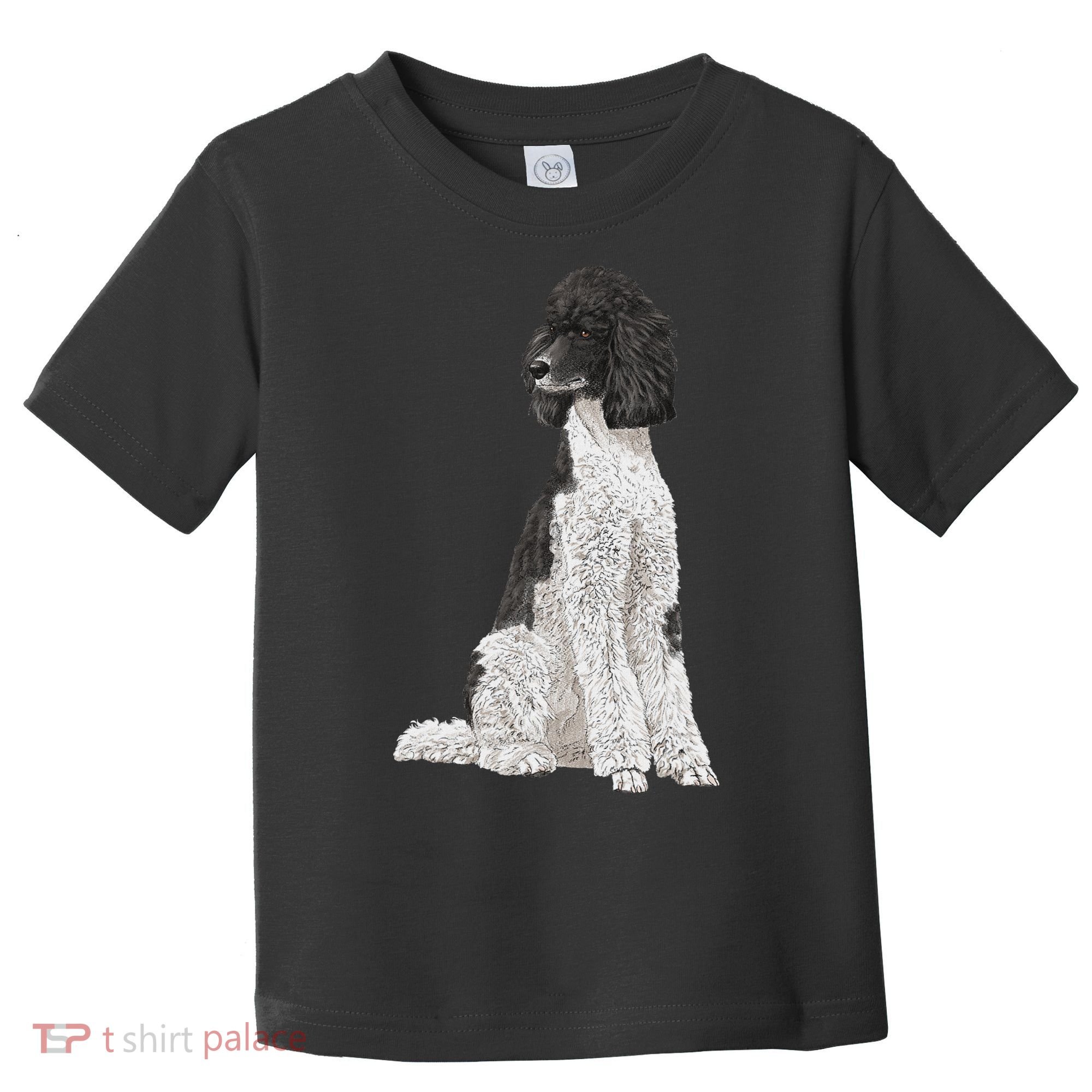 Sitting Dog Poodle Toddler T-Shirt