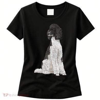 Sitting Dog Poodle Women's T-Shirt