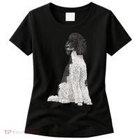 Sitting Dog Poodle Women's T-Shirt thumb 0