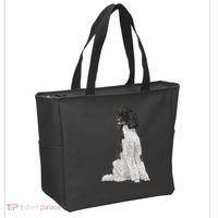 Sitting Dog Poodle Tote Bag thumb 2