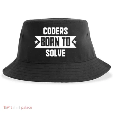 Software Developers Quote Gift Sustainable Bucket Hat