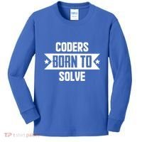 Software Developers Quote Gift Kids Long Sleeve Shirt thumb 0