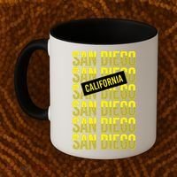 San Diego Repeat Coffee Mug thumb 2