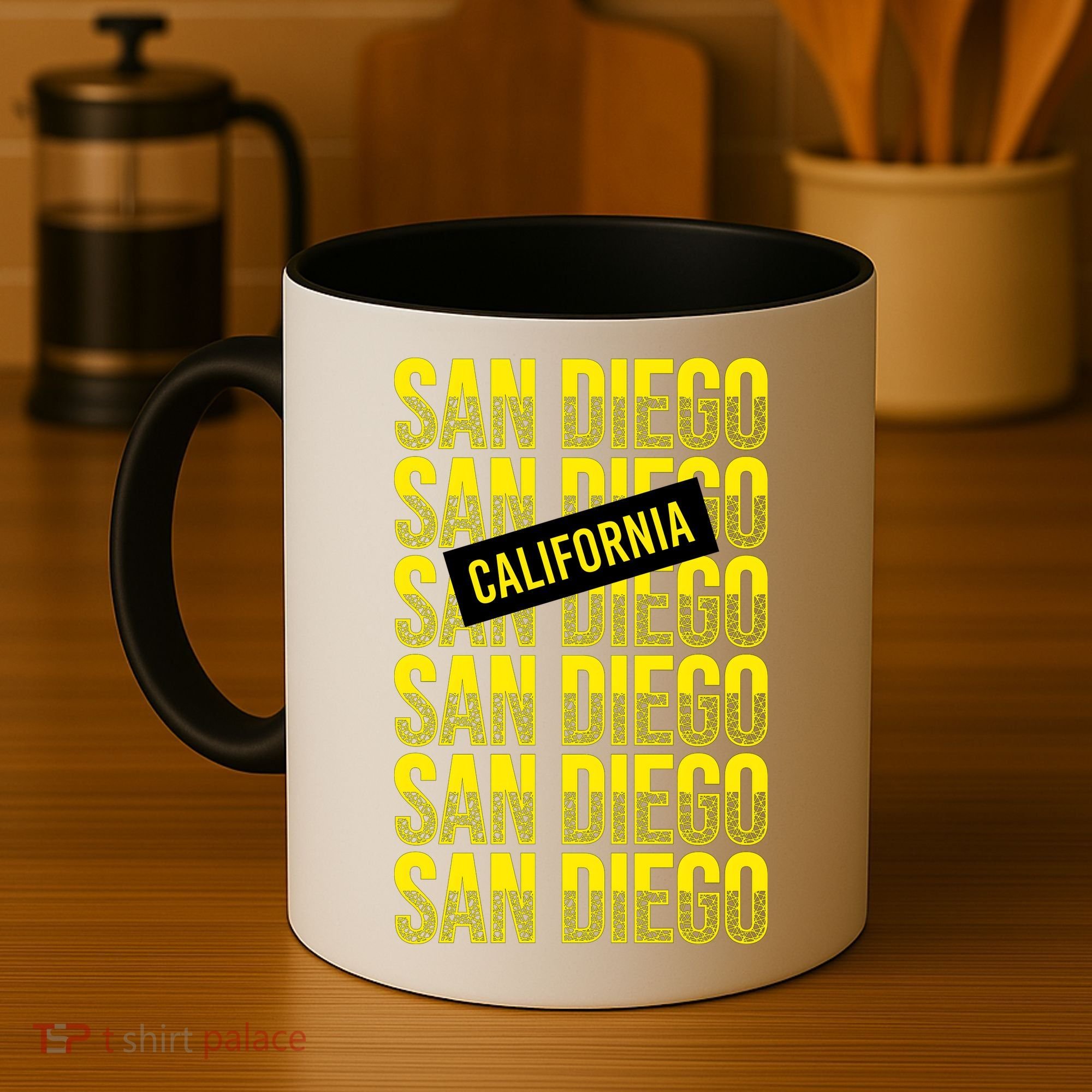 San Diego Repeat Coffee Mug