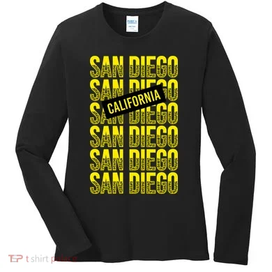 San Diego Repeat Women's Long Sleeve Shirt