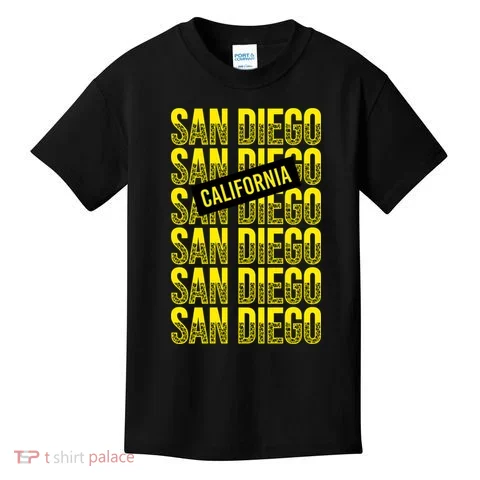 San Diego Repeat Kids T-Shirt in the selected color