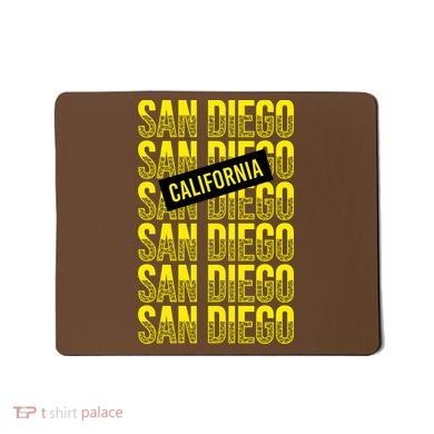 San Diego Repeat Mousepad