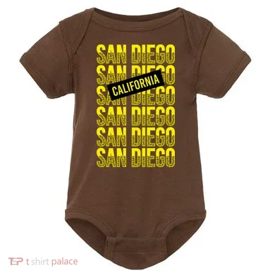 San Diego Repeat Baby Bodysuit