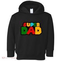 Super Dad Retro Gift Toddler Hoodie thumb 0