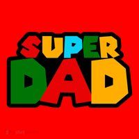 Super Dad Retro Gift Santa Hat thumb 1