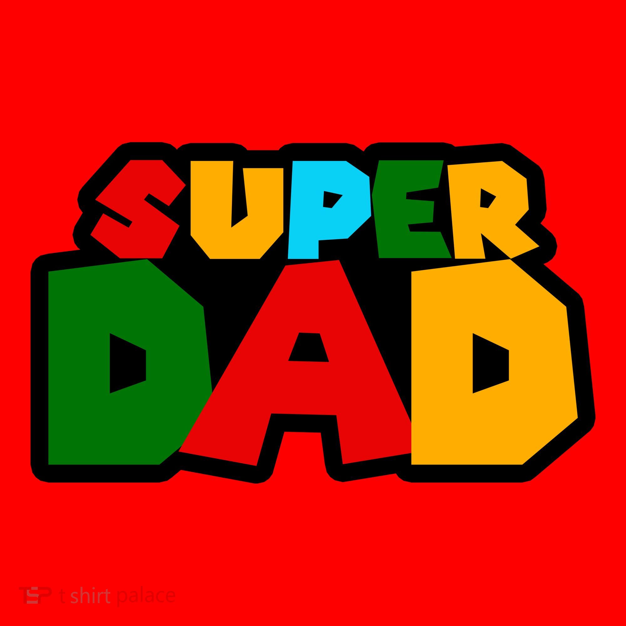 Super Dad Retro Gift Santa Hat