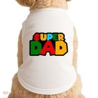 Super Dad Retro Gift Doggie Tank thumb 0