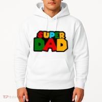 Super Dad Retro Gift Hoodie thumb 2