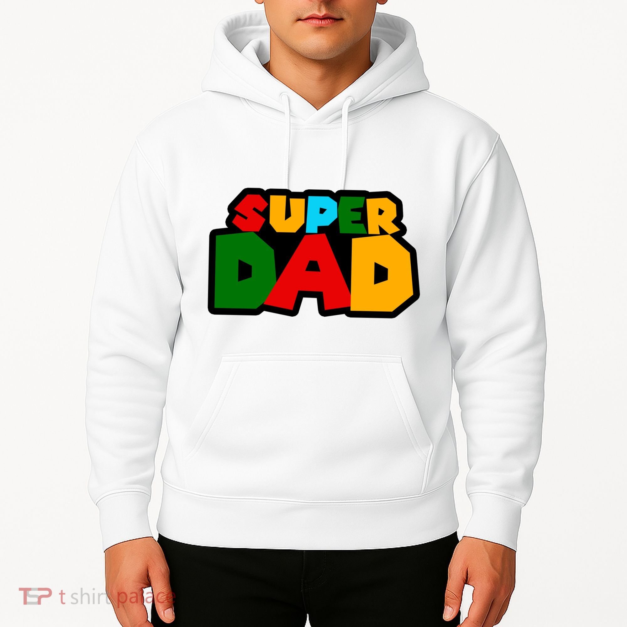 Super Dad Retro Gift Hoodie