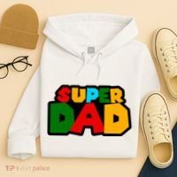 Super Dad Retro Gift Hoodie thumb 4