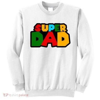 Super Dad Retro Gift Sweatshirt