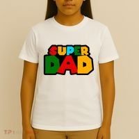 Super Dad Retro Gift T-Shirt thumb 4