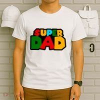Super Dad Retro Gift T-Shirt thumb 6