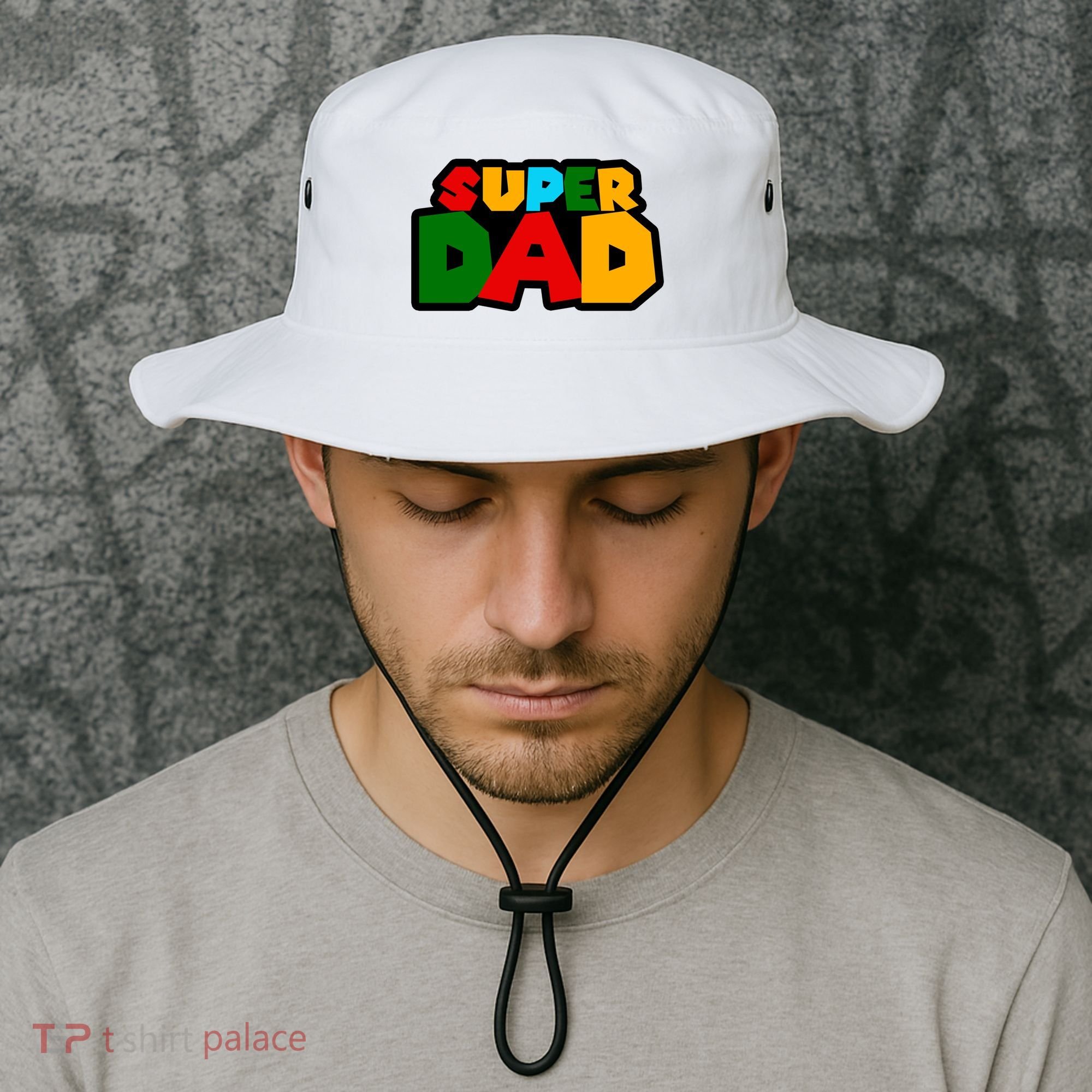 Super Dad Retro Gift Bucket Hat