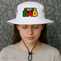Super Dad Retro Gift Bucket Hat thumb 3