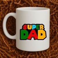 Super Dad Retro Gift Coffee Mug thumb 2