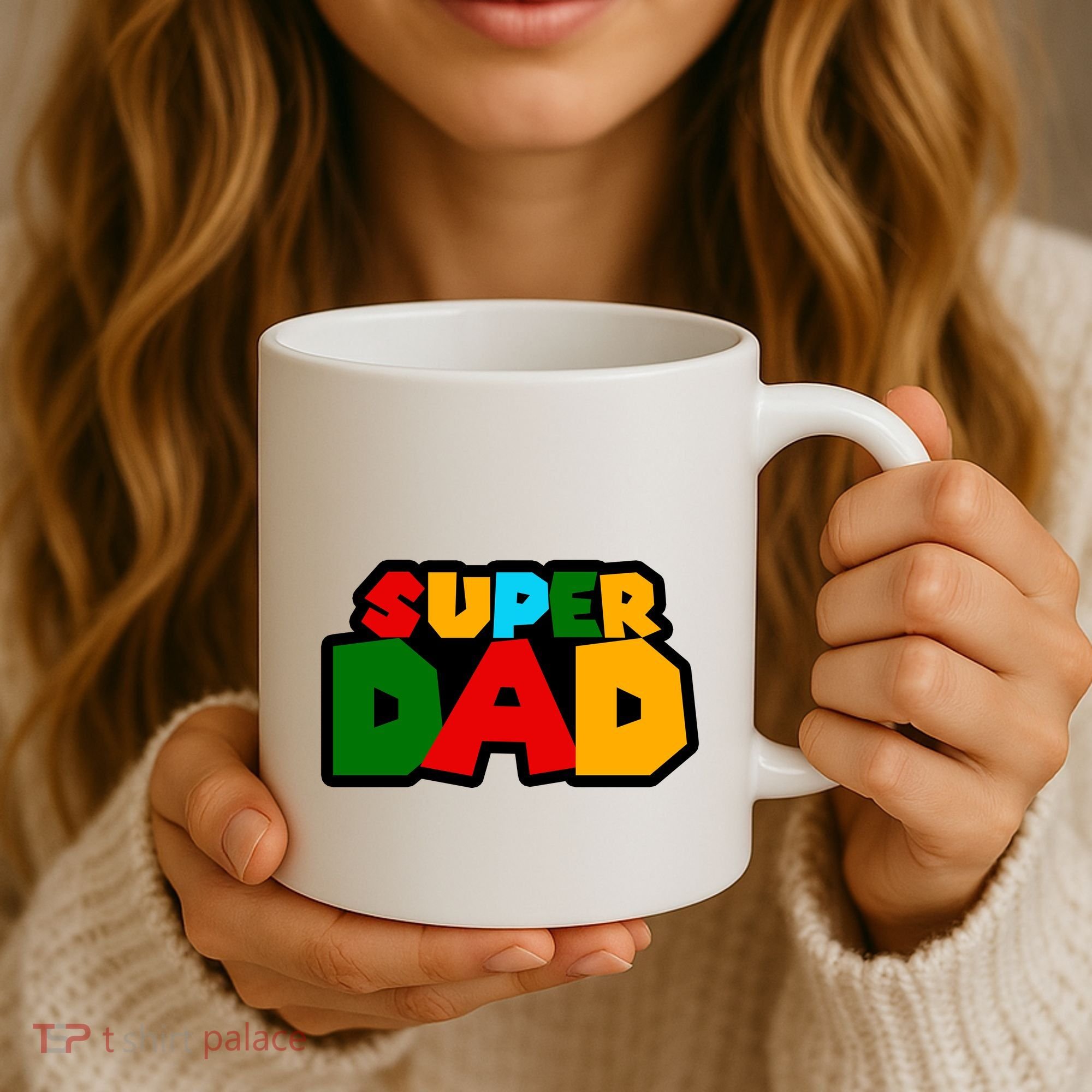 Super Dad Retro Gift Coffee Mug