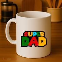 Super Dad Retro Gift Coffee Mug thumb 4
