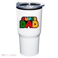 Super Dad Retro Gift Tumbler thumb 0