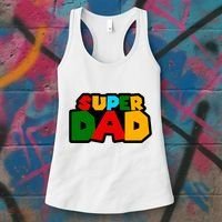 Super Dad Retro Gift Women's Tank Top thumb 3